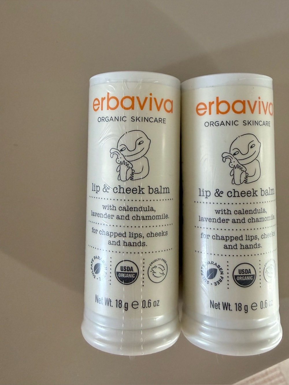 Erbaviva Lip & Cheek Duo - set of 2 NEW